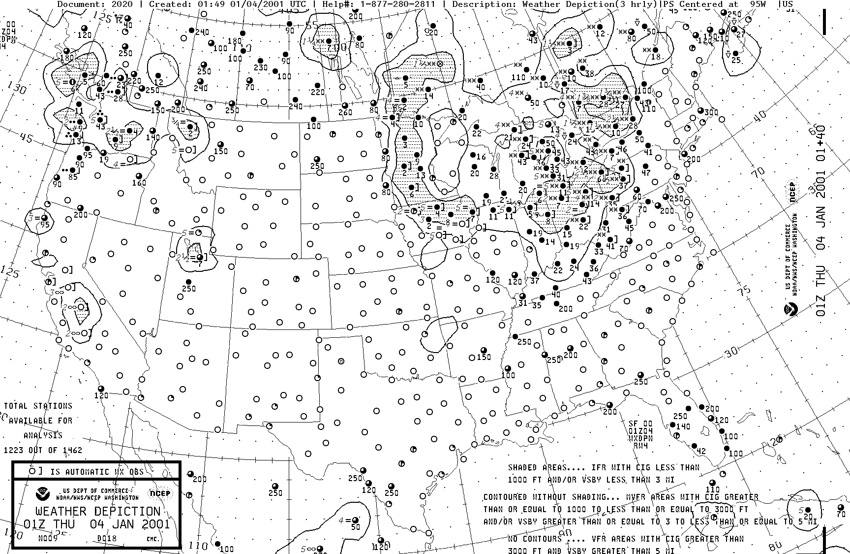 How Often Are Weather Depiction Charts Issued Chart Walls